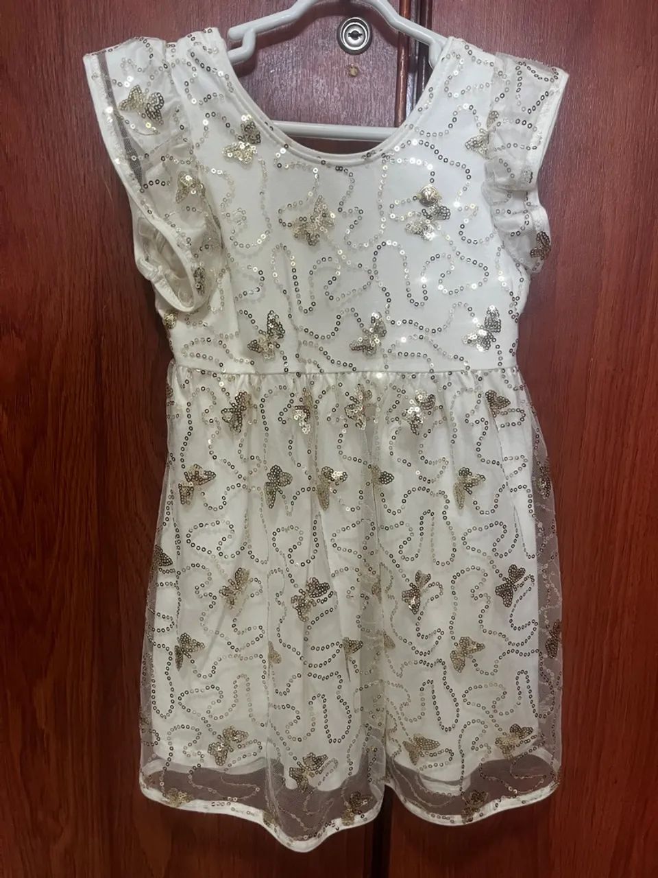 Vestido 3 anos Infantil com Detalhes em Paetês