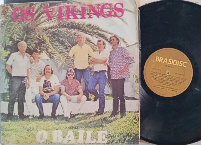 LP Os Vikings O Baile/ Usado/ Raridade