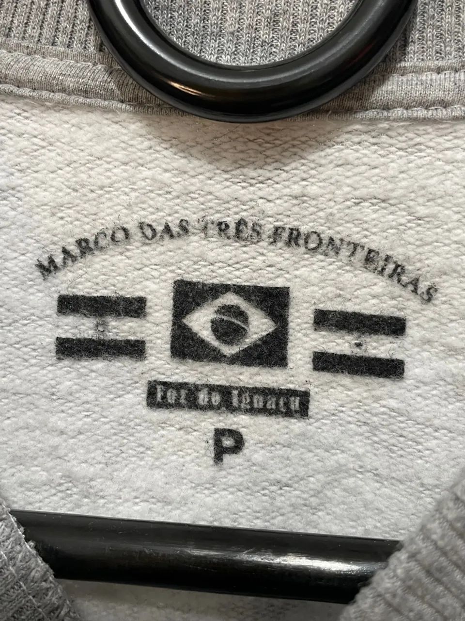 Moletom Cinza - Argentina, Paraguai e Brasil - Foto 2