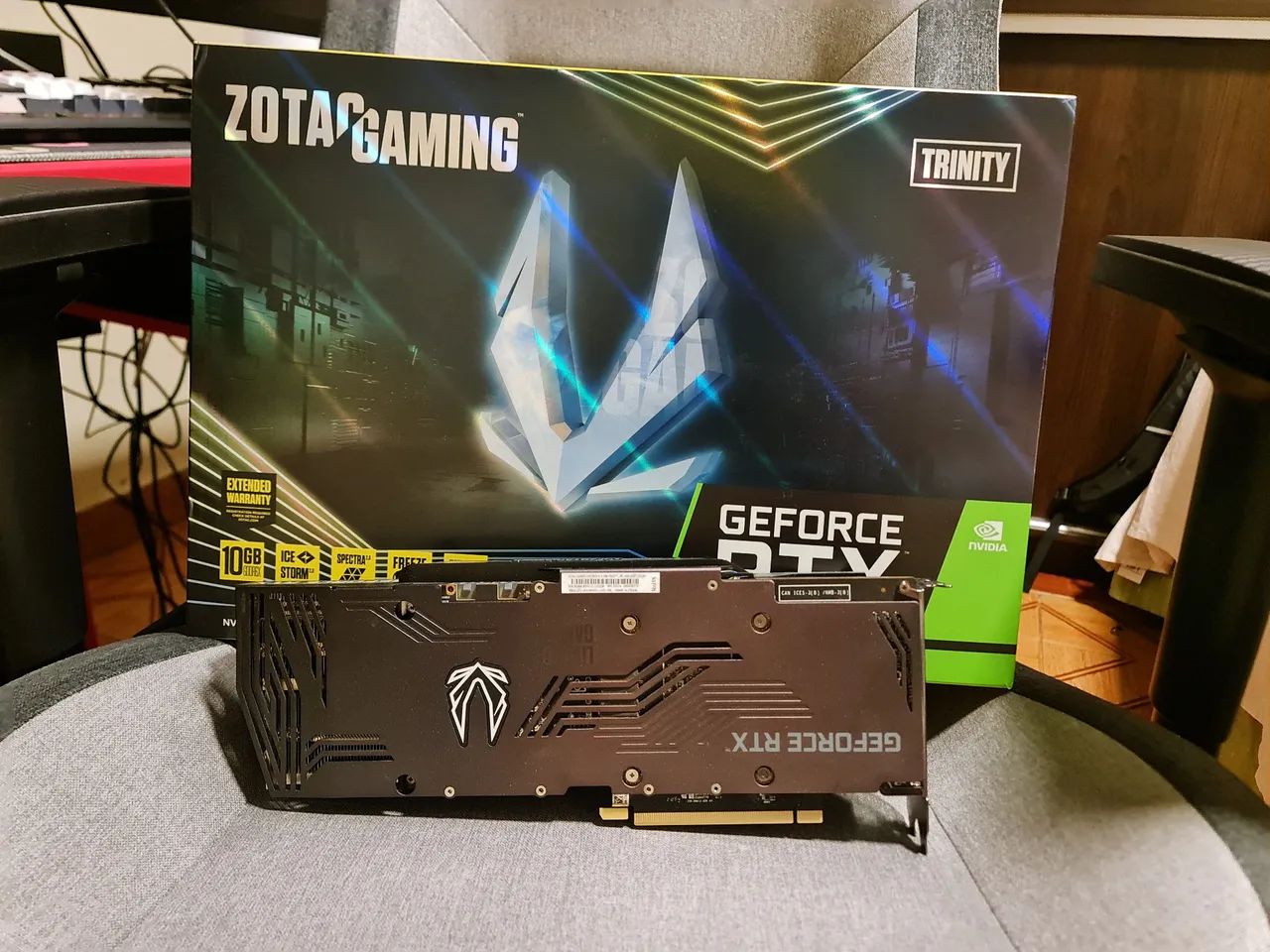 RTX 3080 Zotac 10GB - Com Nota Fiscal - Foto 2