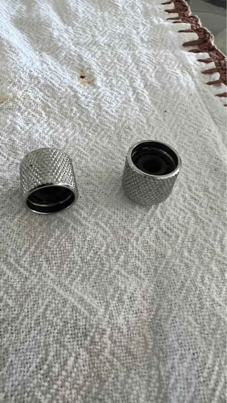 Knobs Cromados para Guitarra / Baixo - Foto 3