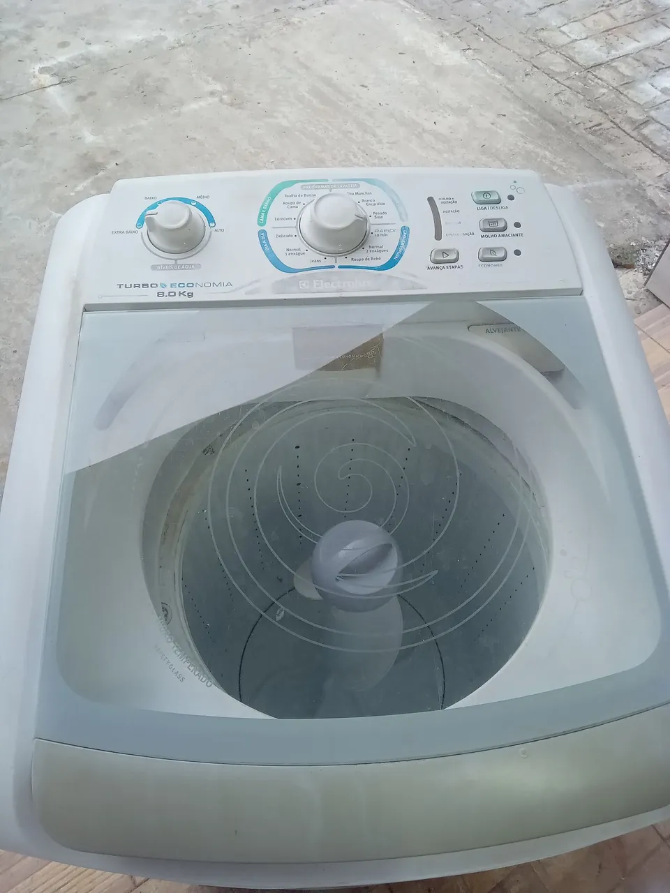 Máquina de Lavar Electrolux Turbo Economia 8.0 Kg