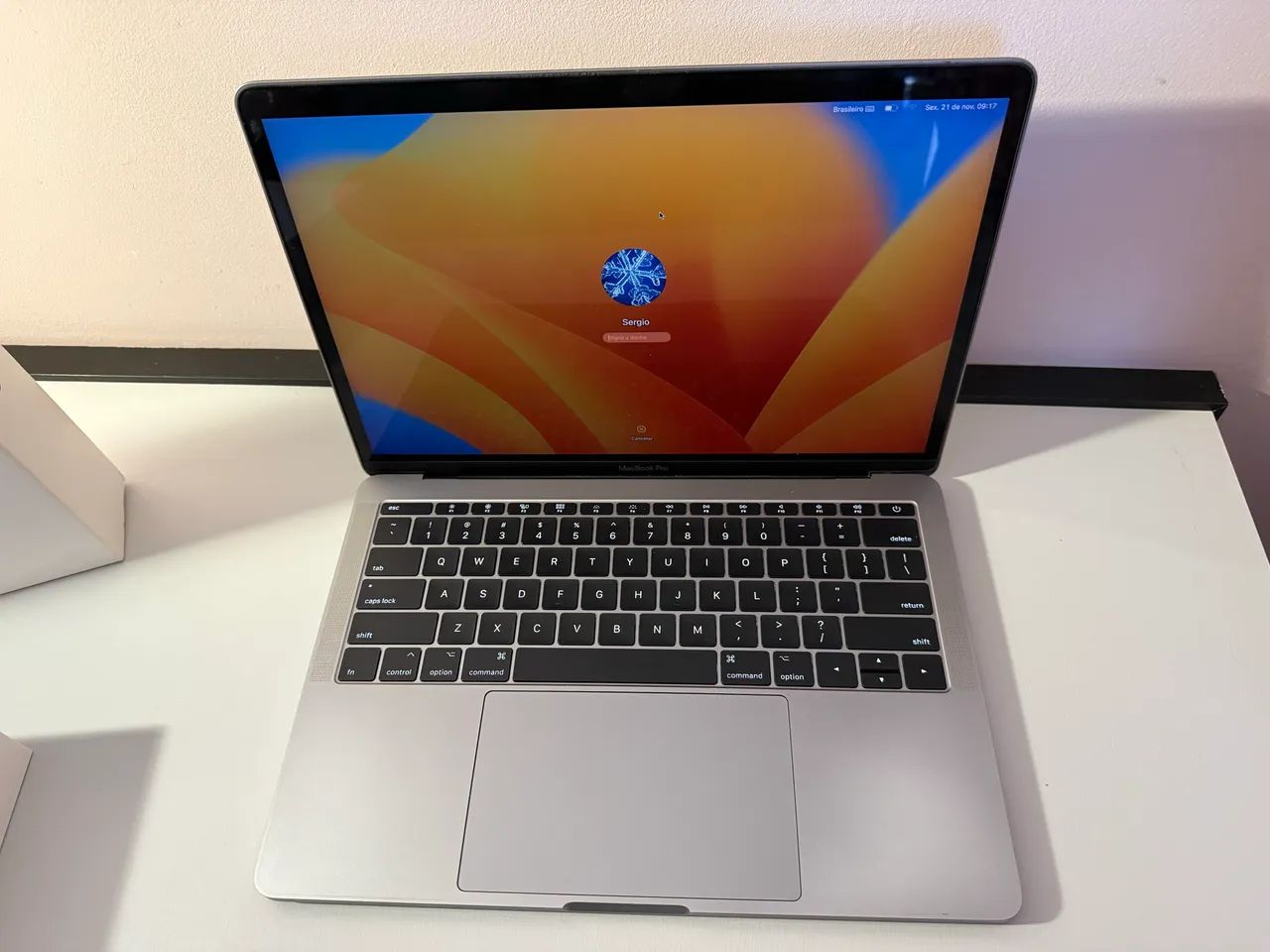 MacBook Pro A1708 (Mid 2017) Cinza-espacial 13.3