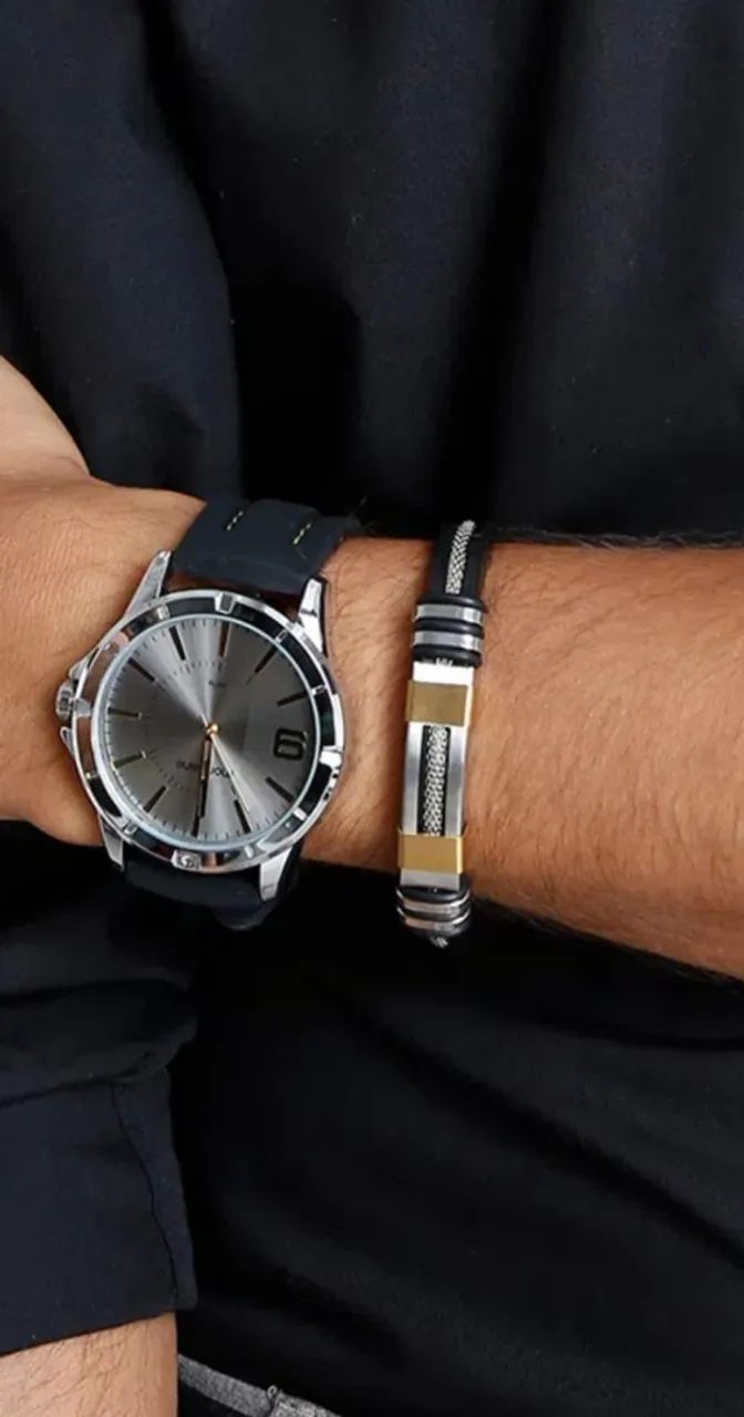 Pulseira Bracelete Masculino Feminino - Foto 3