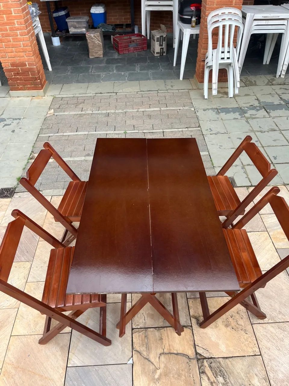 Mesa 4 cadeiras 