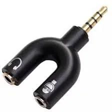 Adaptador Y P2 P3 Splitte Fone E Microfone Headset - Foto 3