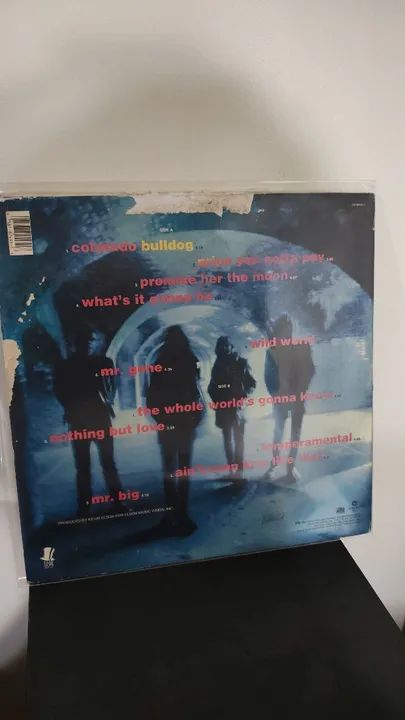 MR. Big - Bump Ahead LP vinil raro - Foto 2