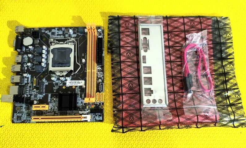 Placa Mãe 1155 H61 Ddr3 i3 i5 i7 2ª e 3ª Geração Rede 1000 Nova - Foto 4