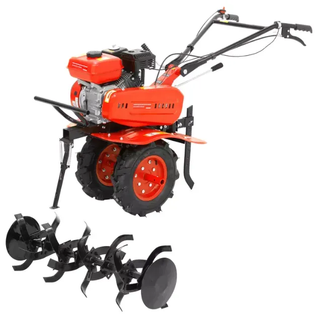Micro Trator Motocultivador 7hp 196cc Gasolina com Enxada Rotativa - NMCG07M - E027136