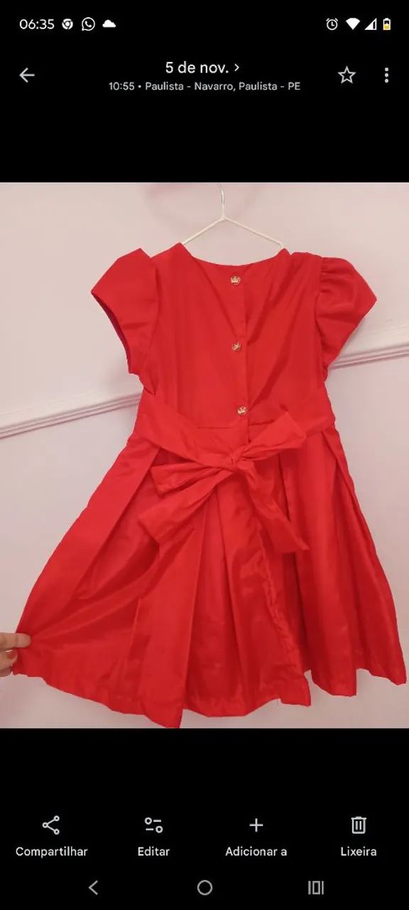 Vestido vermelho natal  - Foto 2