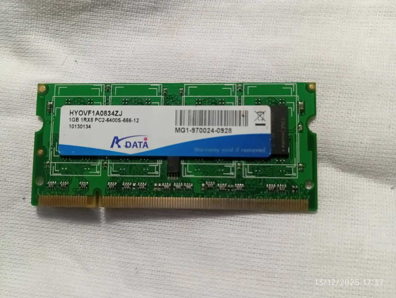 Memória para Notebook DDR2 1GiGA 6400  - Foto 2