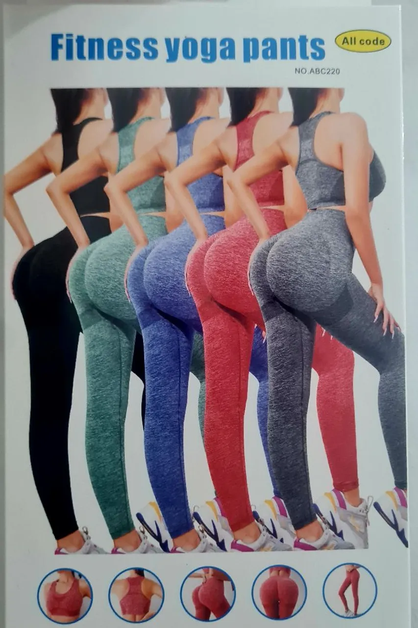 Calça Yoga Fitness Empina Bumbum - Diversas Cores