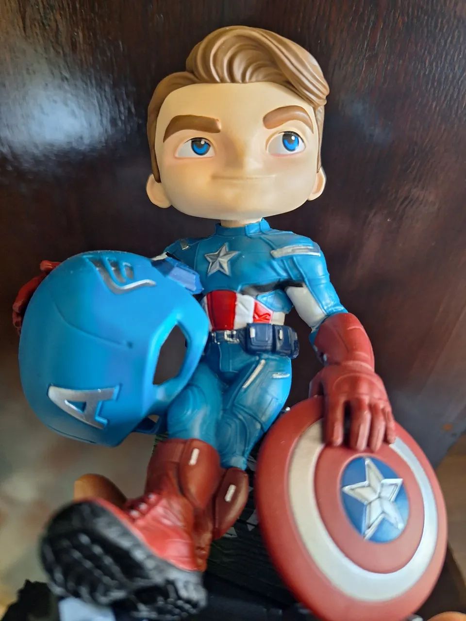 Capitão América minico iron studios vingadores - Foto 3
