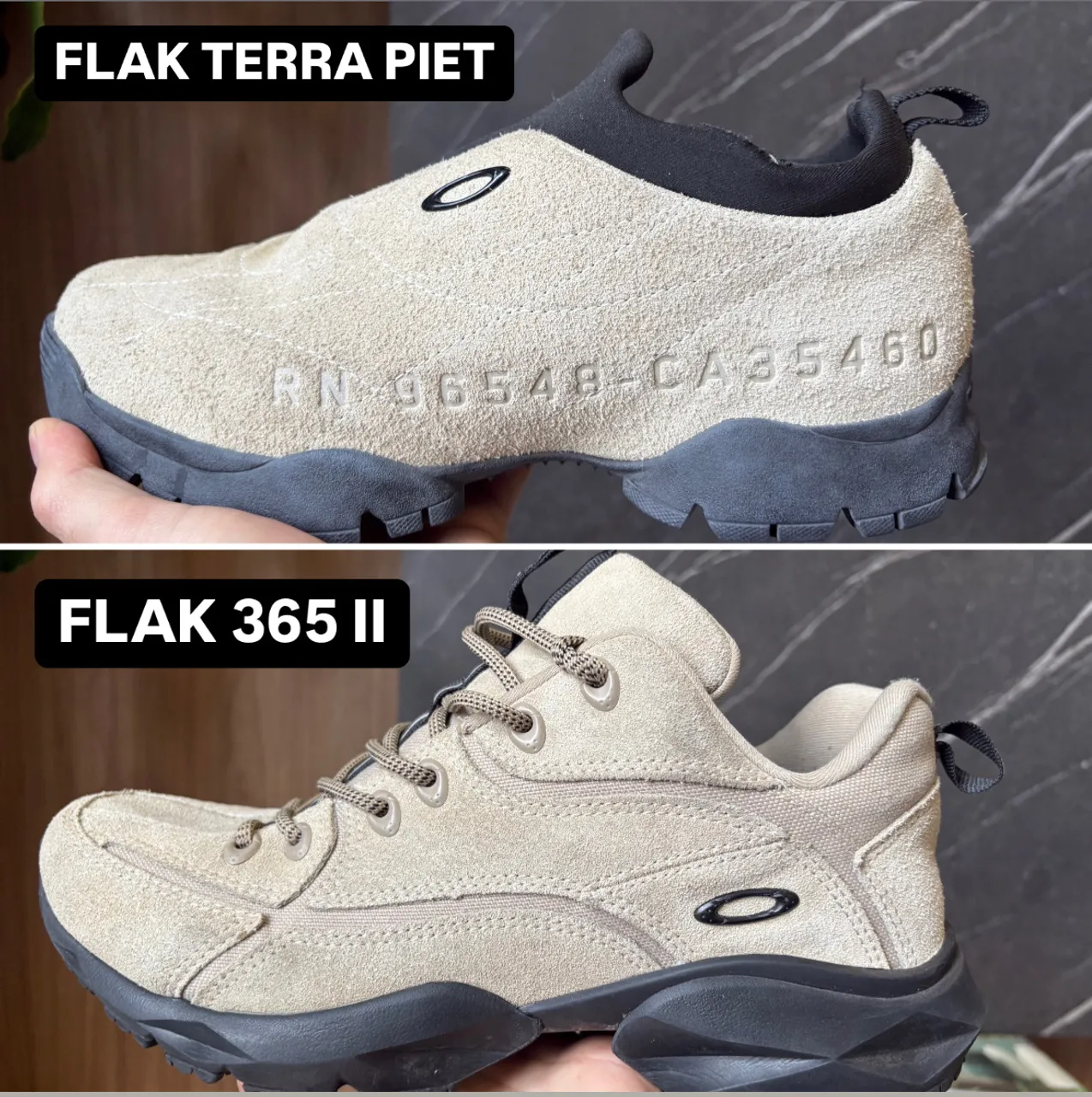 02 Tênis Oakley (Flak Terra Piet e Flak 365 II)