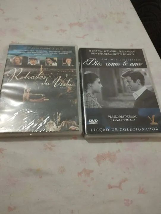 DVD Retratos da Vida e Dio, Come Ti Amo - Edição de Colecionador