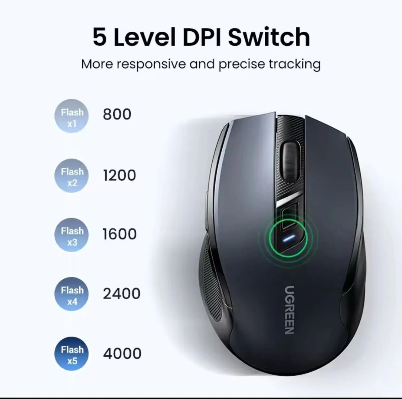 Mouse Sem Fio 2.4GHz - Novo Lacrado  - Foto 4