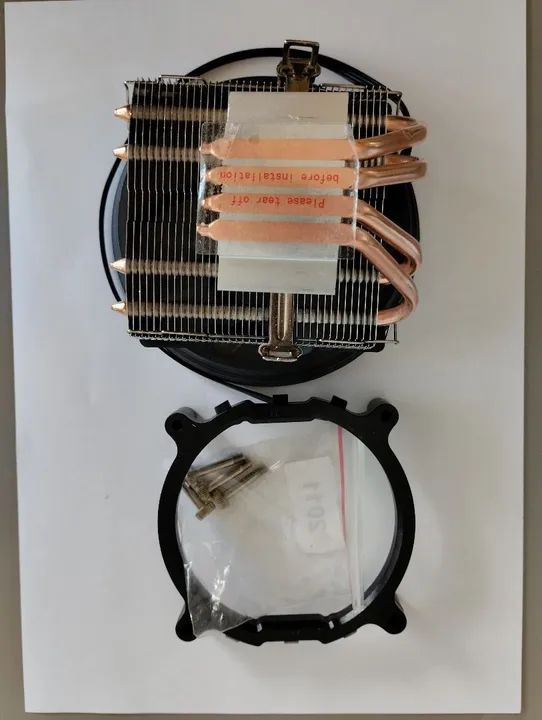 Air Cooler para Processador Aigo RGB 120mm - Foto 6