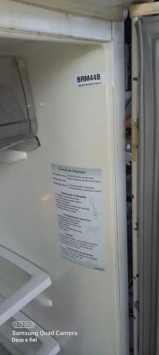 Geladeira Duplex com Design Floral ENVELOPADA POR 1.090.00 APENAS DINHEIRO  - Foto 3