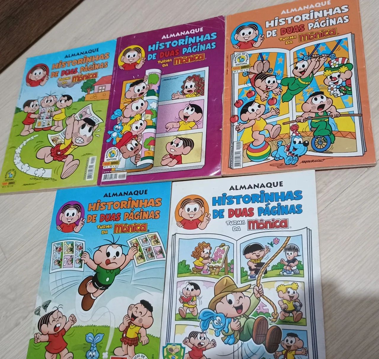 Almanaques de Historinhas Turma da Mônica - Gibis HQs - Foto 4