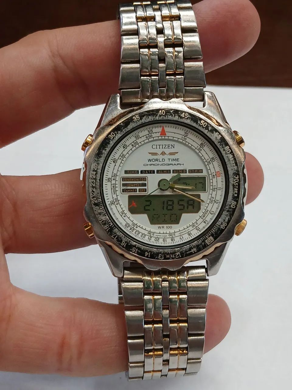 Relogio Citizen World Time Chronograph C080 - Acessórios - Parque