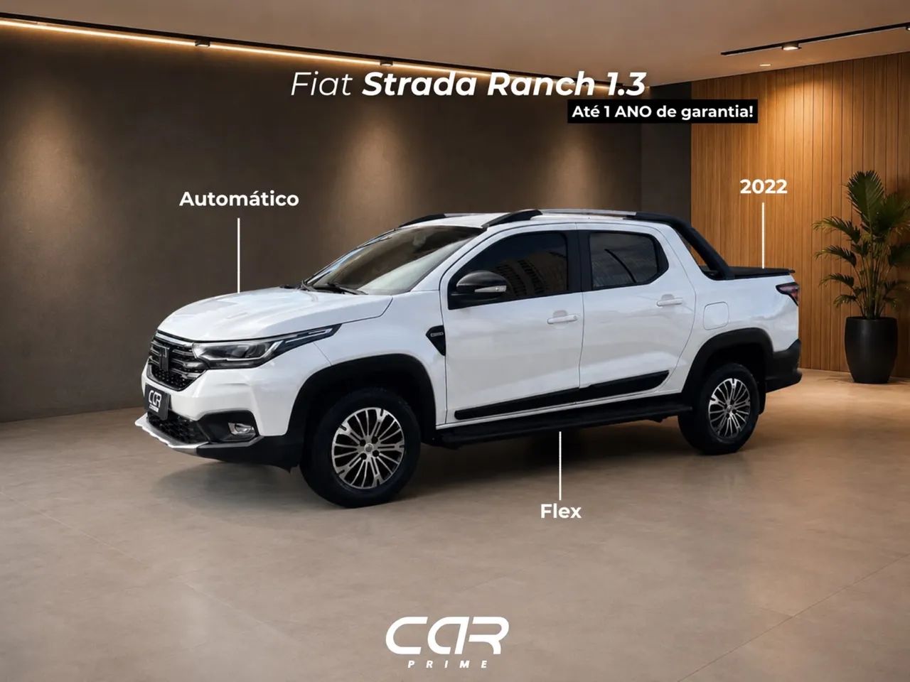 Fiat Strada Ranch 1.3 Flex 8V CD Aut. 2022