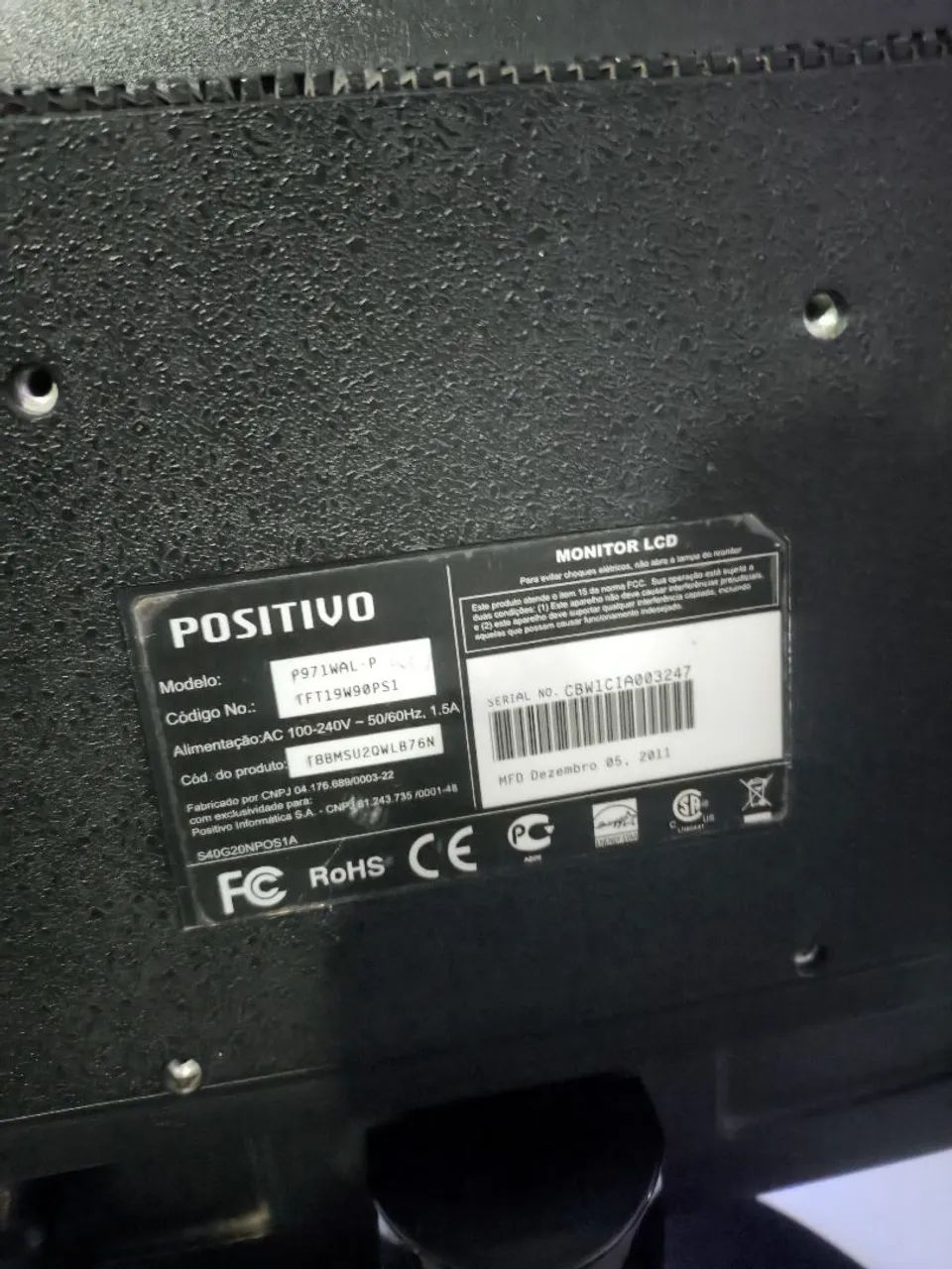 Monitor positivo 19 polegadas 60hz novo  - Foto 3