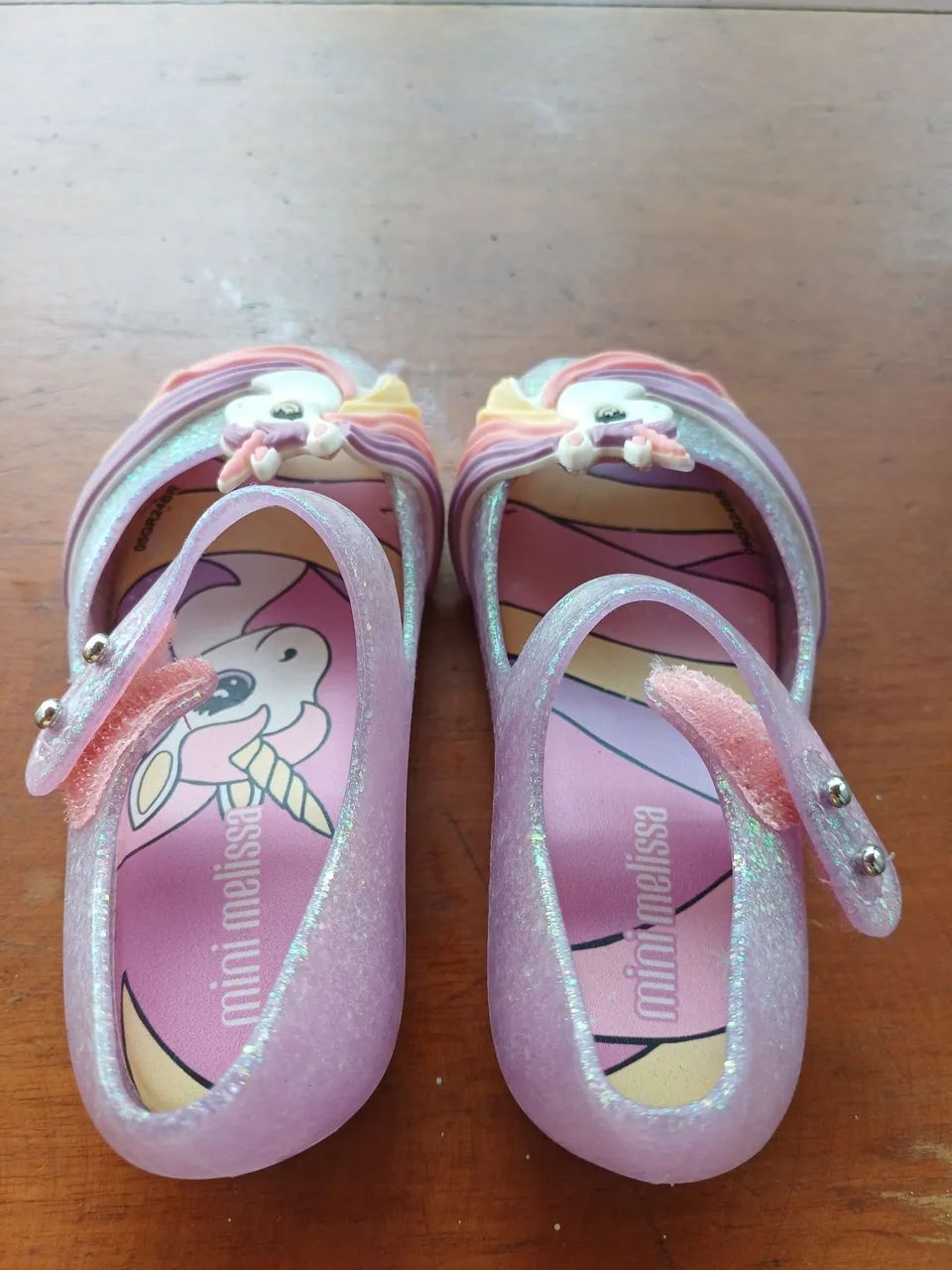 Sandália Mini Melissa n° 20/21 - Unicórnio  - Foto 3