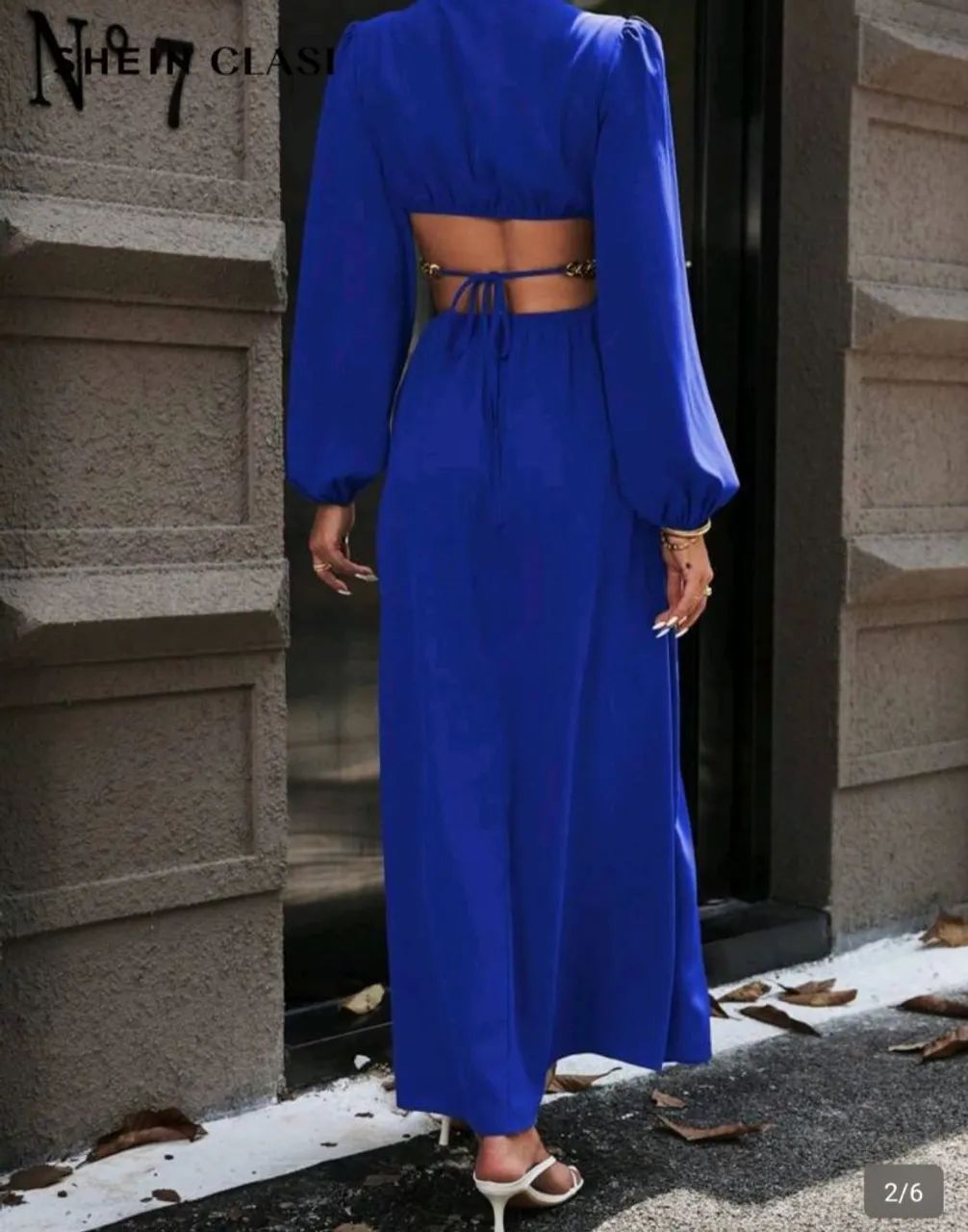 Vestido azul  - Foto 4