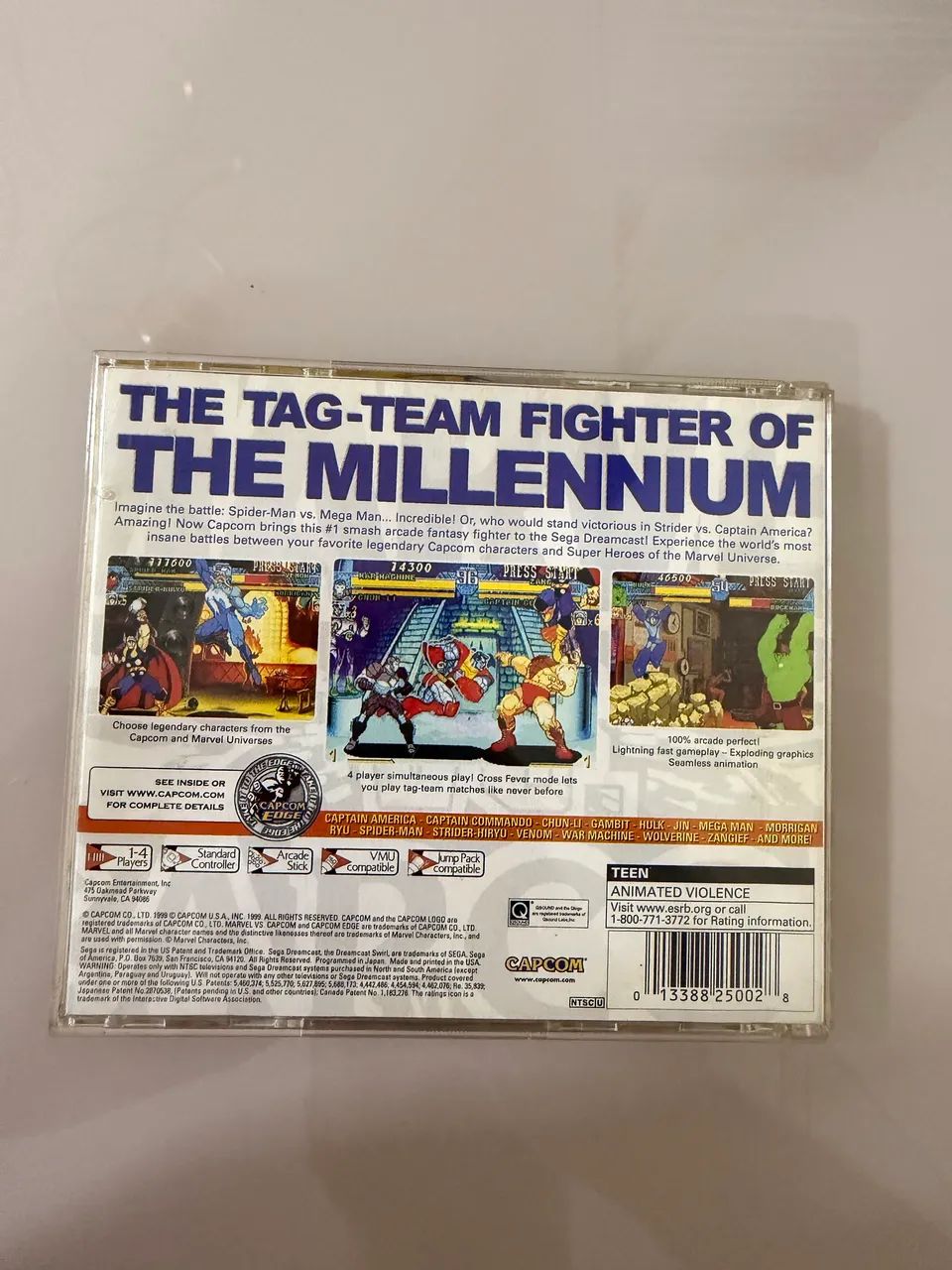 Marvel vs Capcom Sega Dreamcast - Foto 2