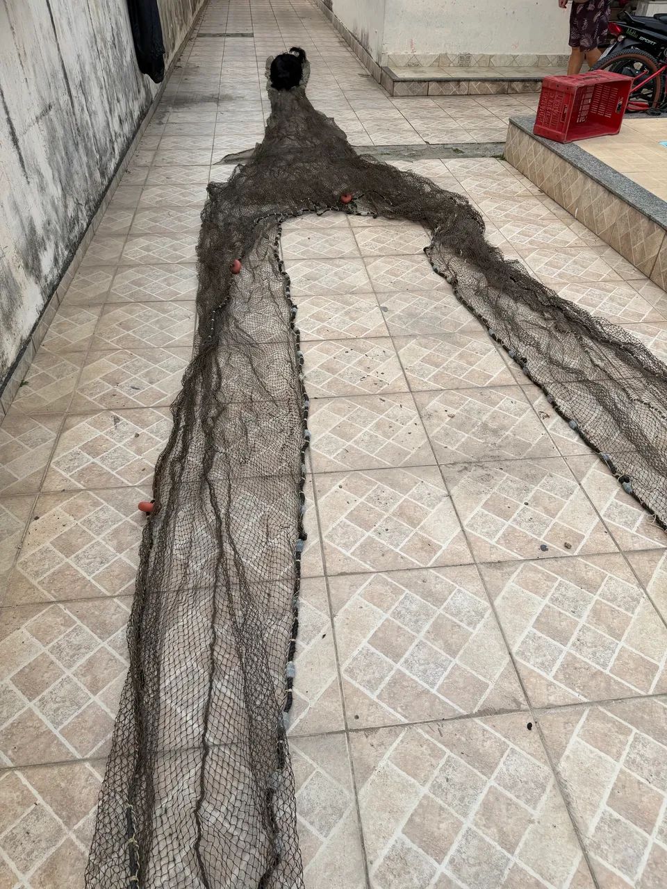 Rede de arrasto com porta de arrastar  - Foto 4