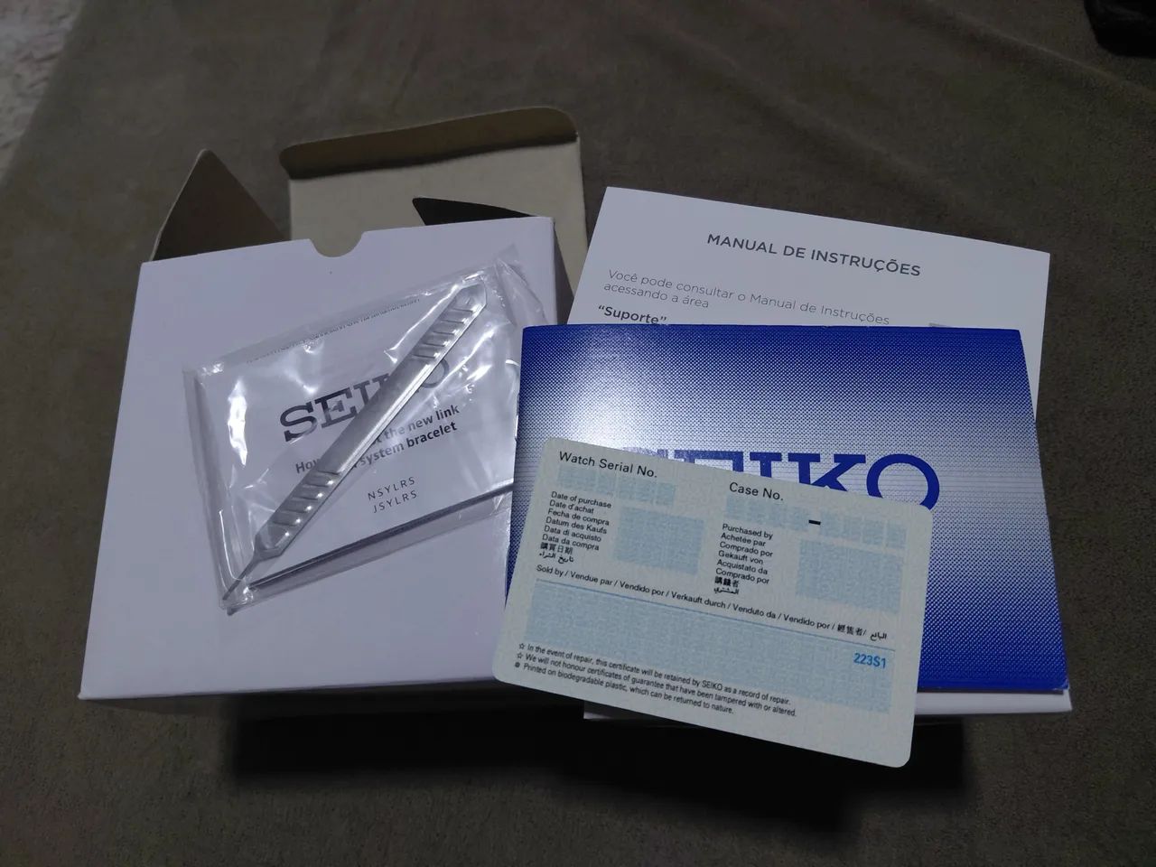 Seiko Quartz SUR373P1 Essentials Usado Completo  - Foto 5