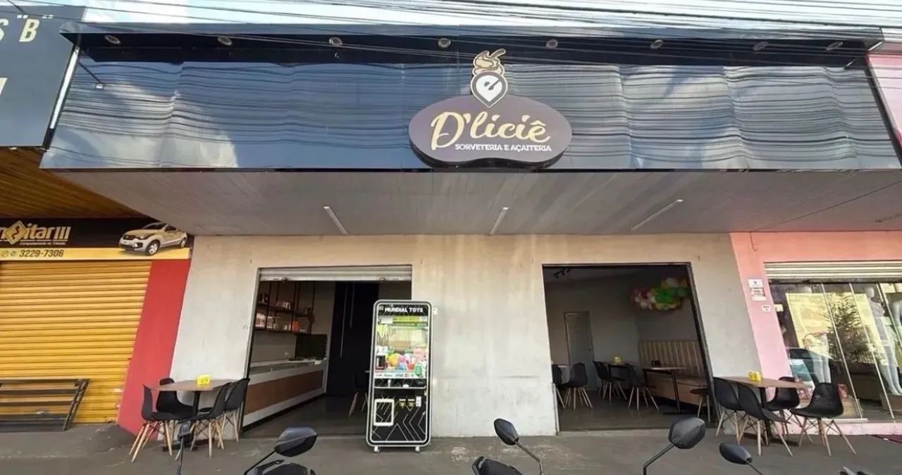 Vendo Açaiteria e sorveteria