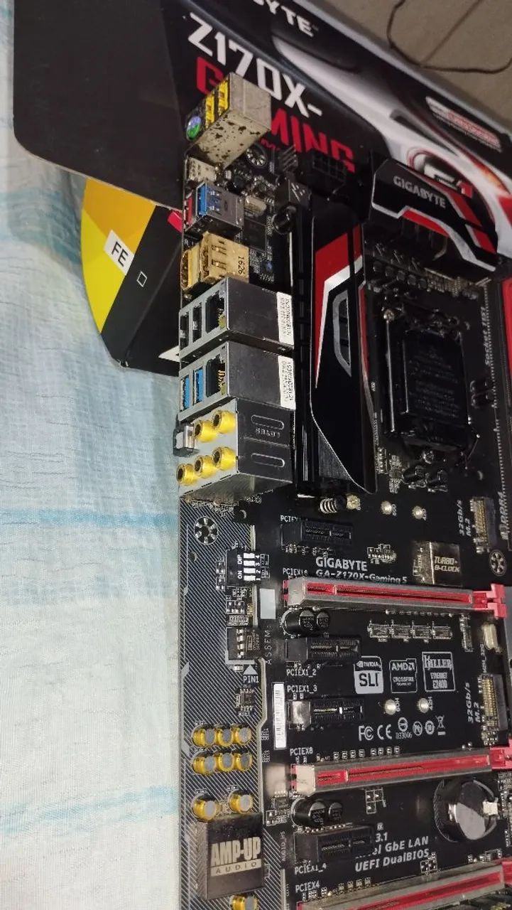 Placa-Mãe Gigabyte GA-Z170X-Gaming 5 - Completa na Caixa (Impecável) - Foto 3