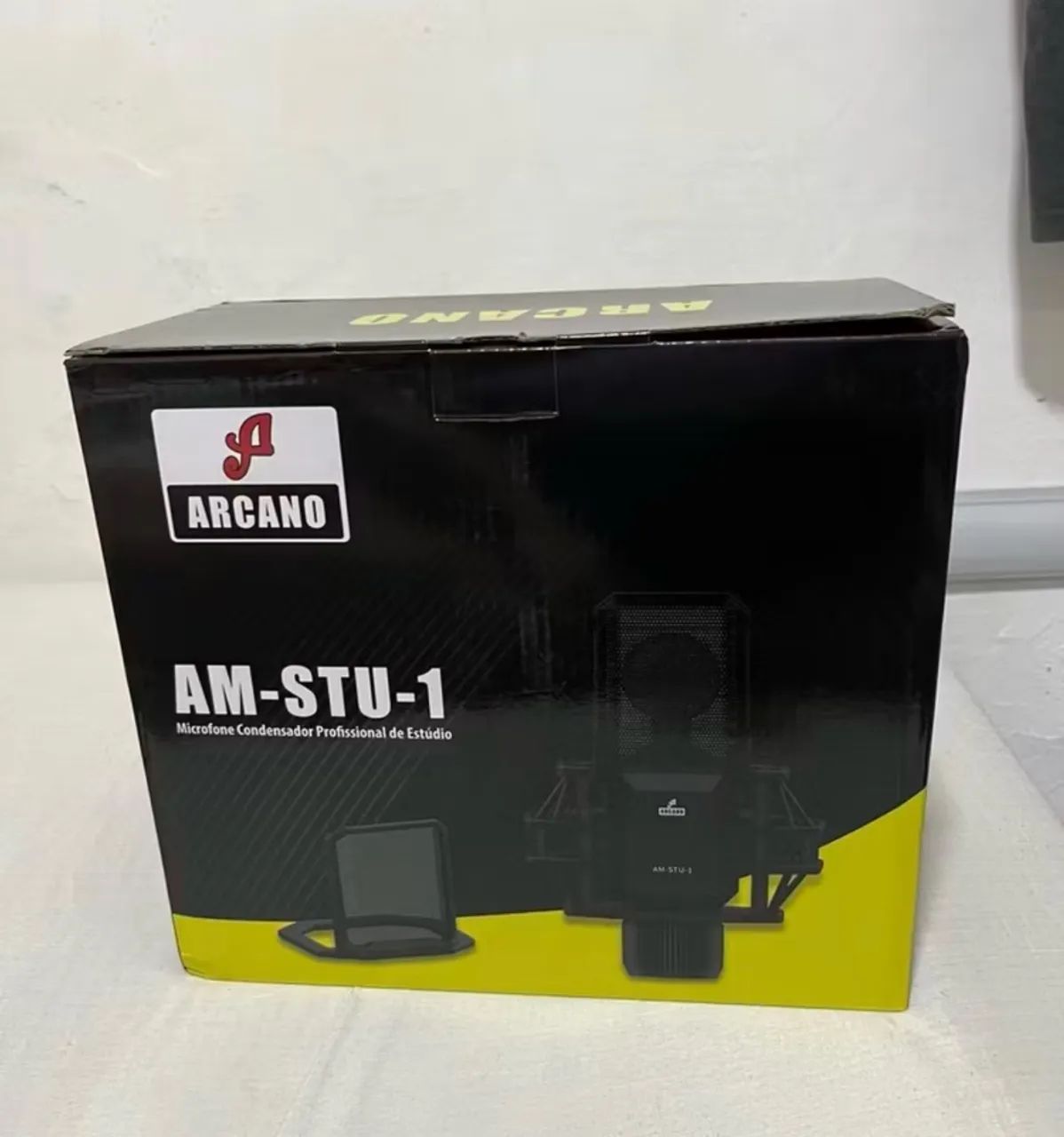 Microfone condensador Arcano AM STU 1, zerado  - Foto 4