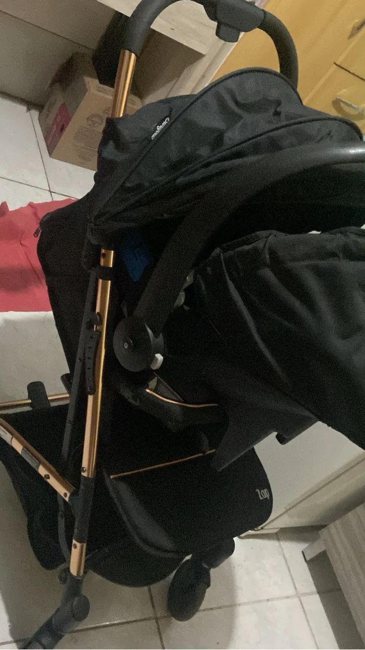 Carrinho e bebê conforto  - Foto 3