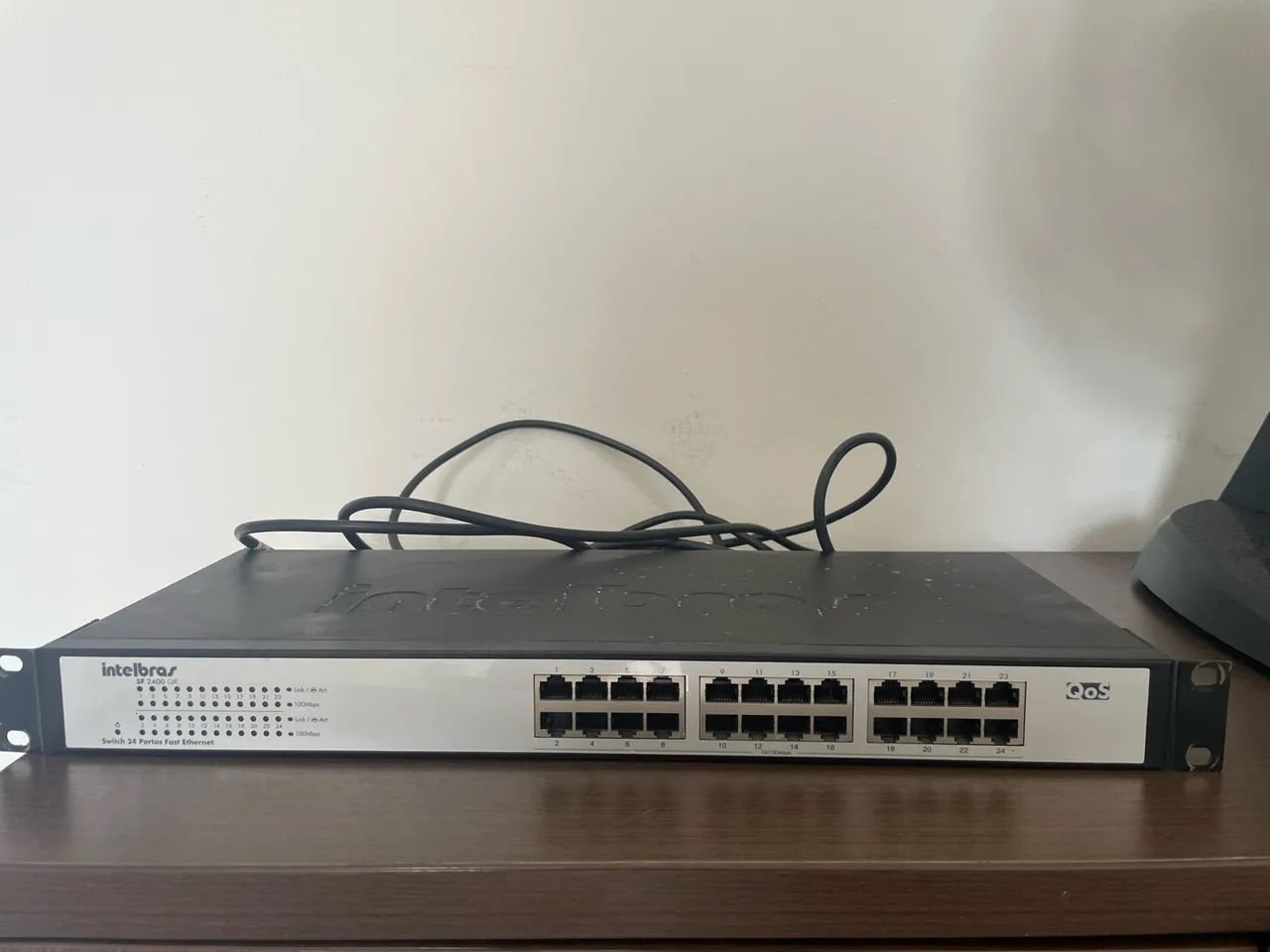SWITCH INTELBRAS SF 2400 QR 24 PORTAS - FUNCIONANDO