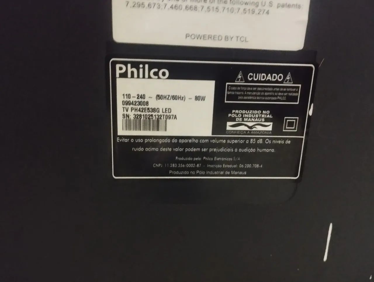 Tv smart 42 polegadas retirar peças  - Foto 5
