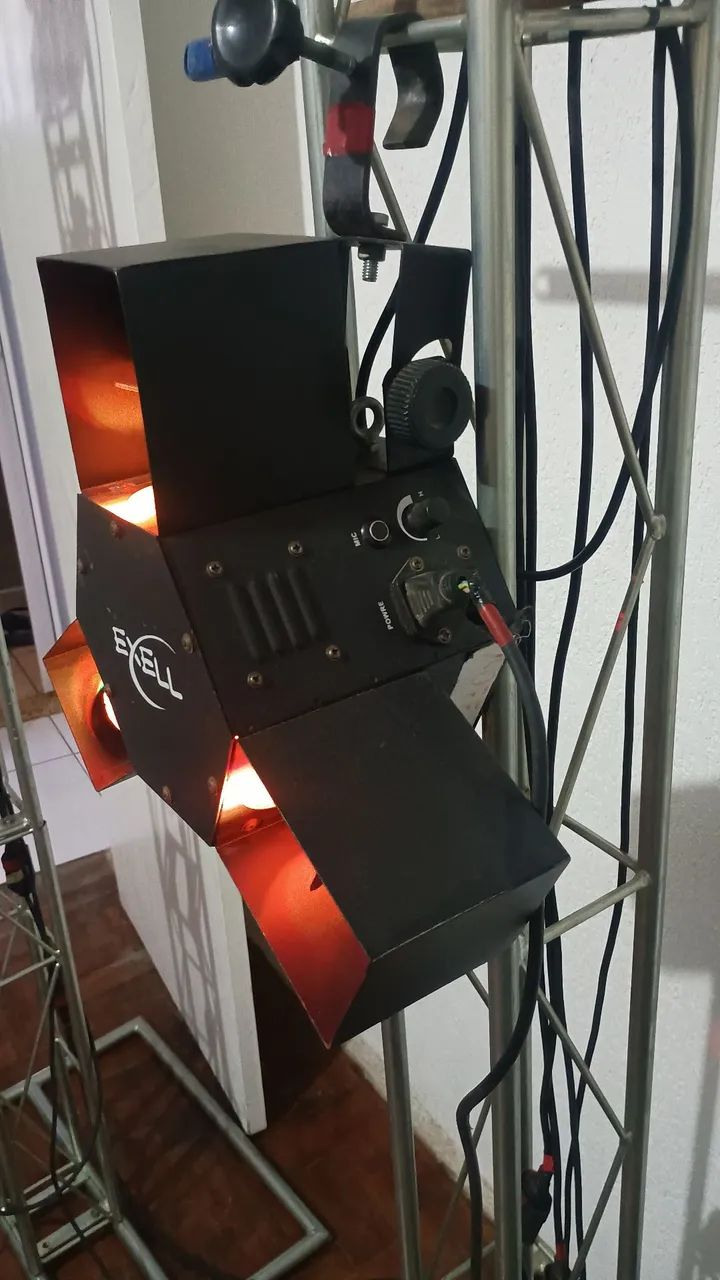 Tri Scan iluminação retrô.