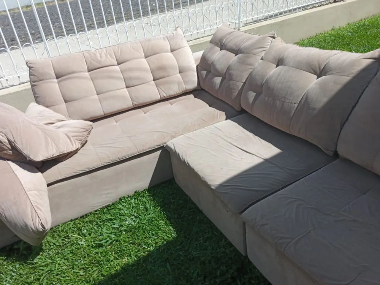 Vende se sofá de canto - Foto 4