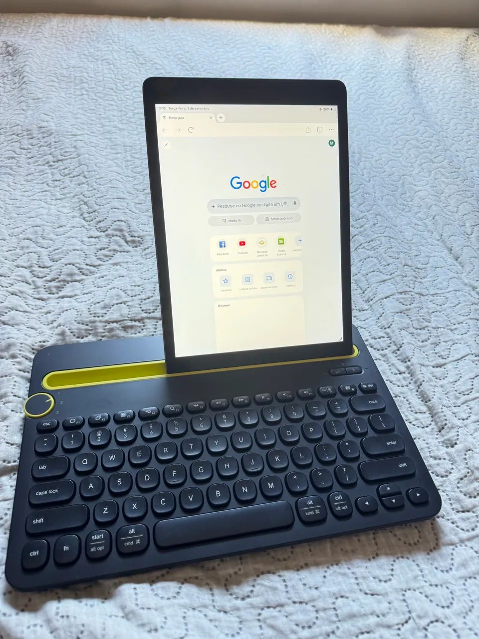 Teclado Sem Fio Logitech K480 - Compatível com Windows, macOS, iPadOS, Android - Foto 2