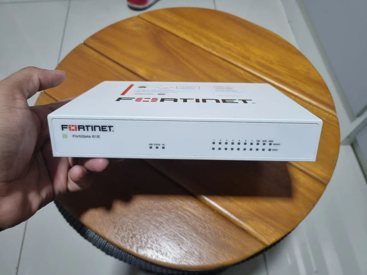 Firewall Fortinet FortiGate 61E FG-61E | 10 Portas Gigabit | Funcionando