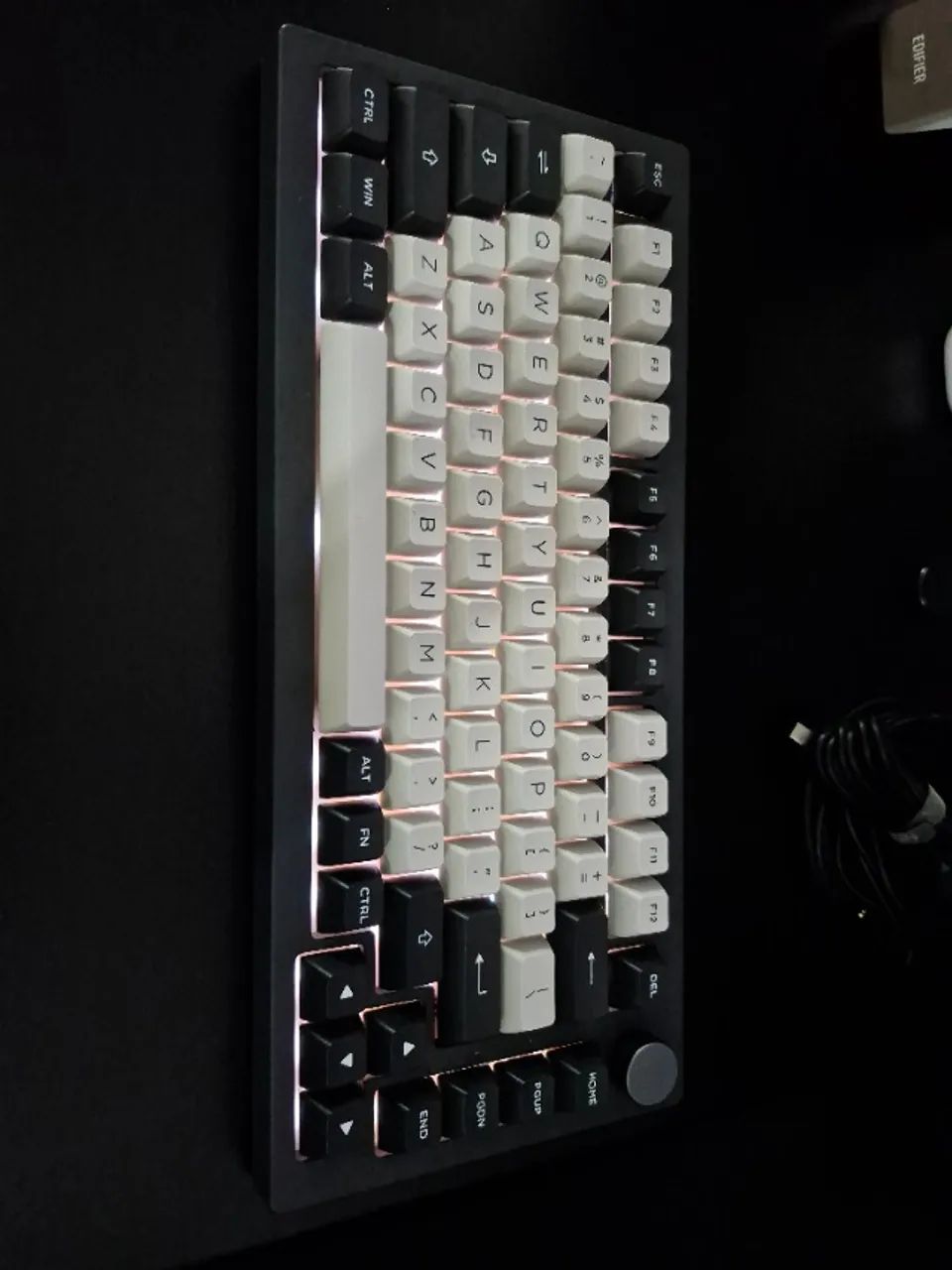 Teclado Mecânico Akko 5075B Plus Dracula Castle - Completo - Foto 2