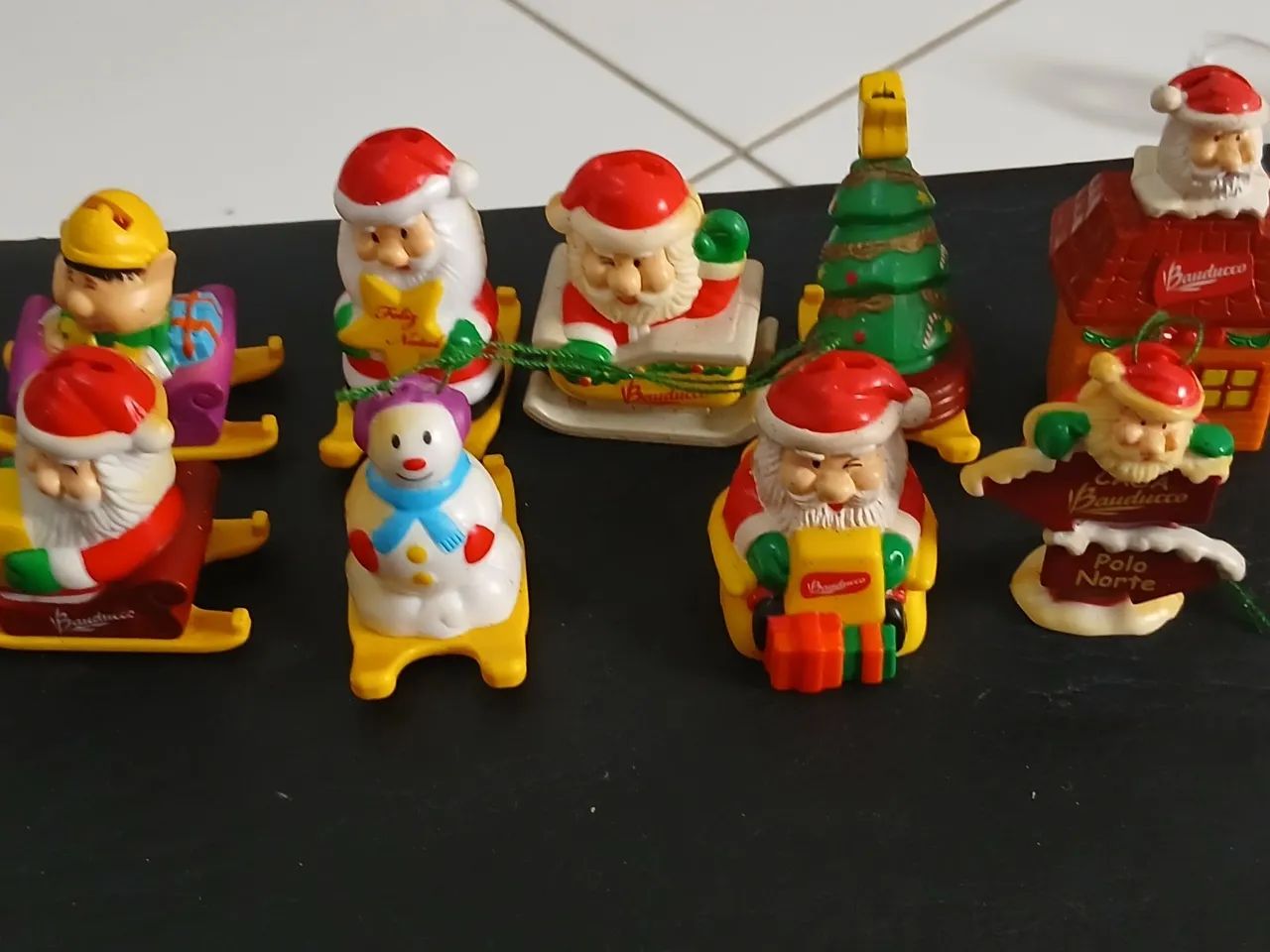 Coleção Natal Bauducco - lote 9 papai noel