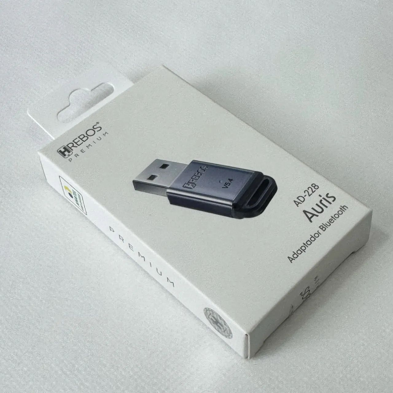 Adaptador USB Bluetooth 5.4 Hrebos AD-228 Auris Para PC e Notebook? - Foto 2