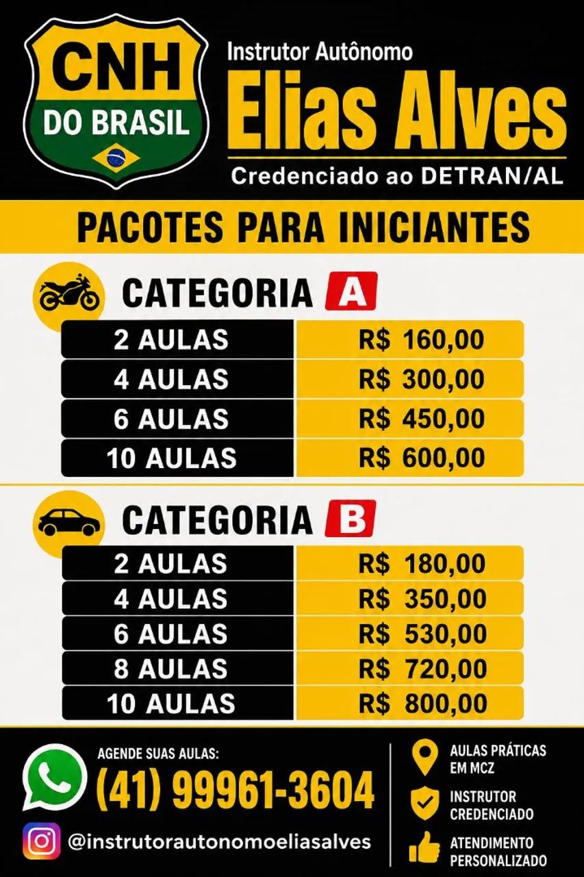 Aulas CNH do Brasil