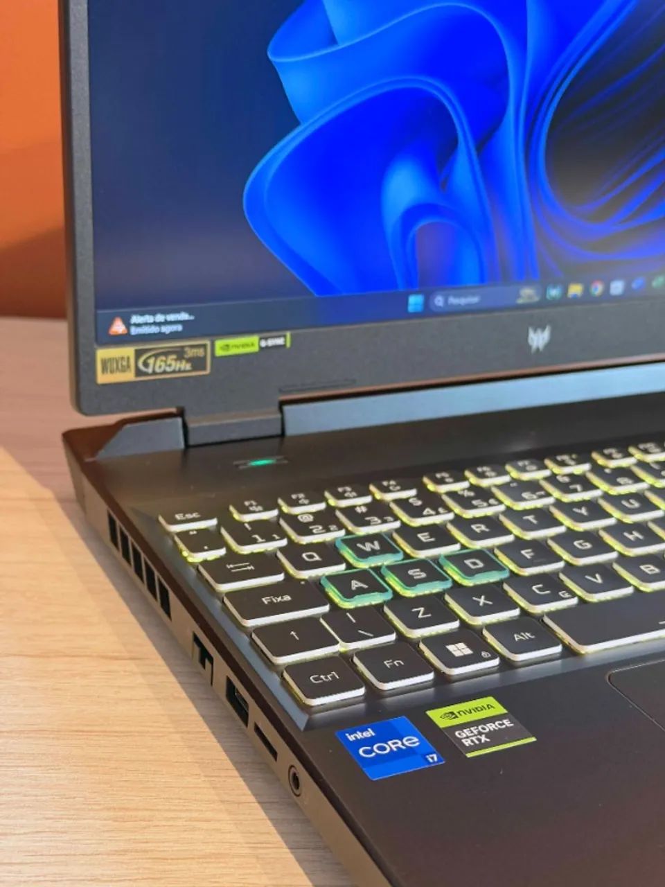 Notebook Gamer Acer Helios Neo Core i7 RTX4060 16Gb 1Tb 16" Polegadas - Foto 5