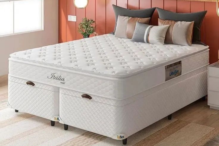 Cama Baú Queen Size + Colchão - Foto 2