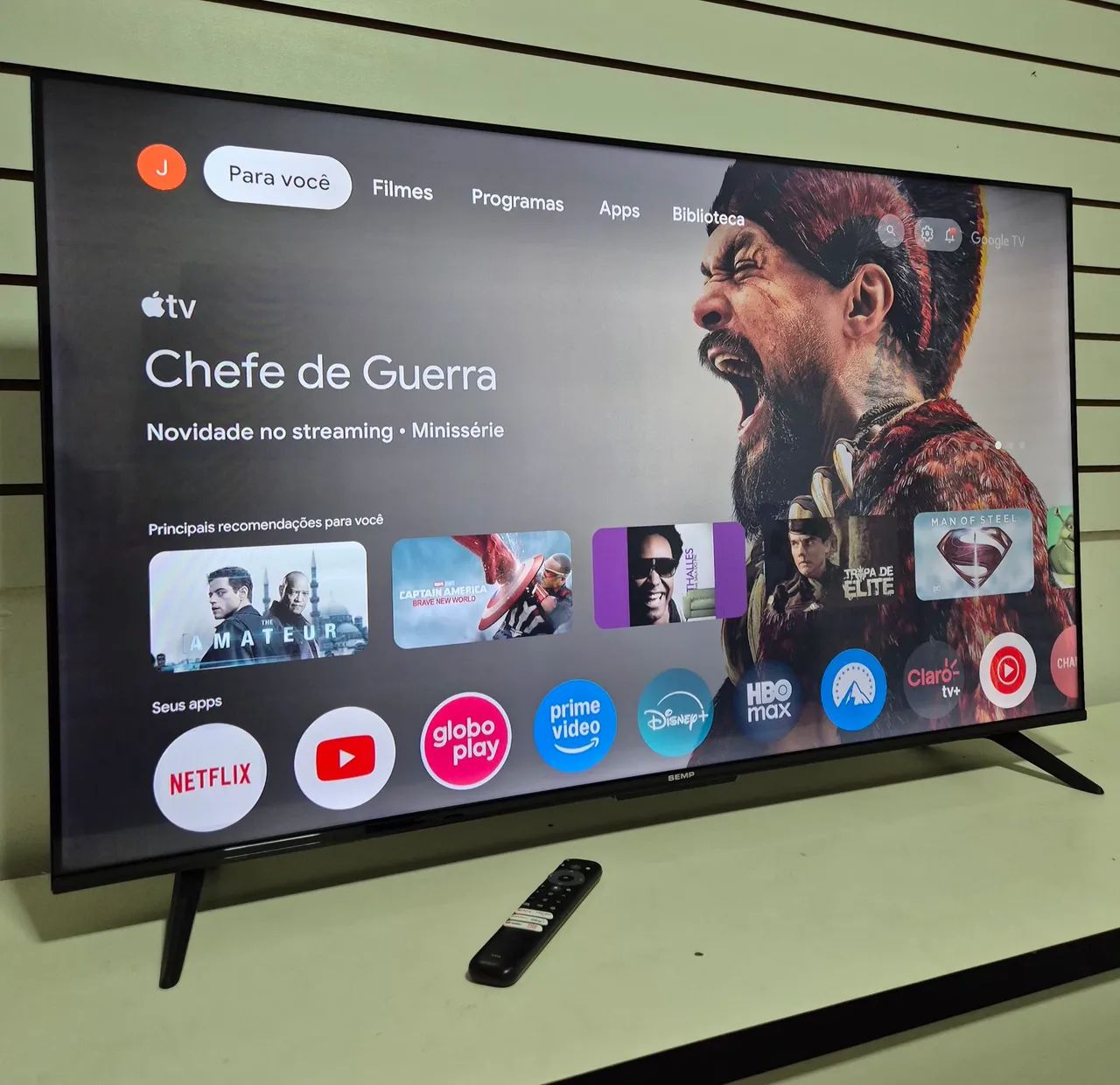 SMART TV SEMP ANDROID 4K COMPLETA  - Foto 3