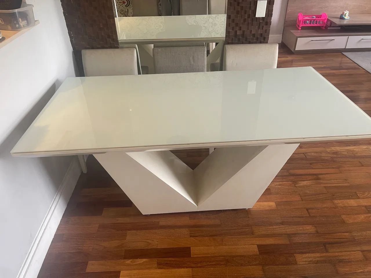 Mesa de 6 lugares marca Dunelli 