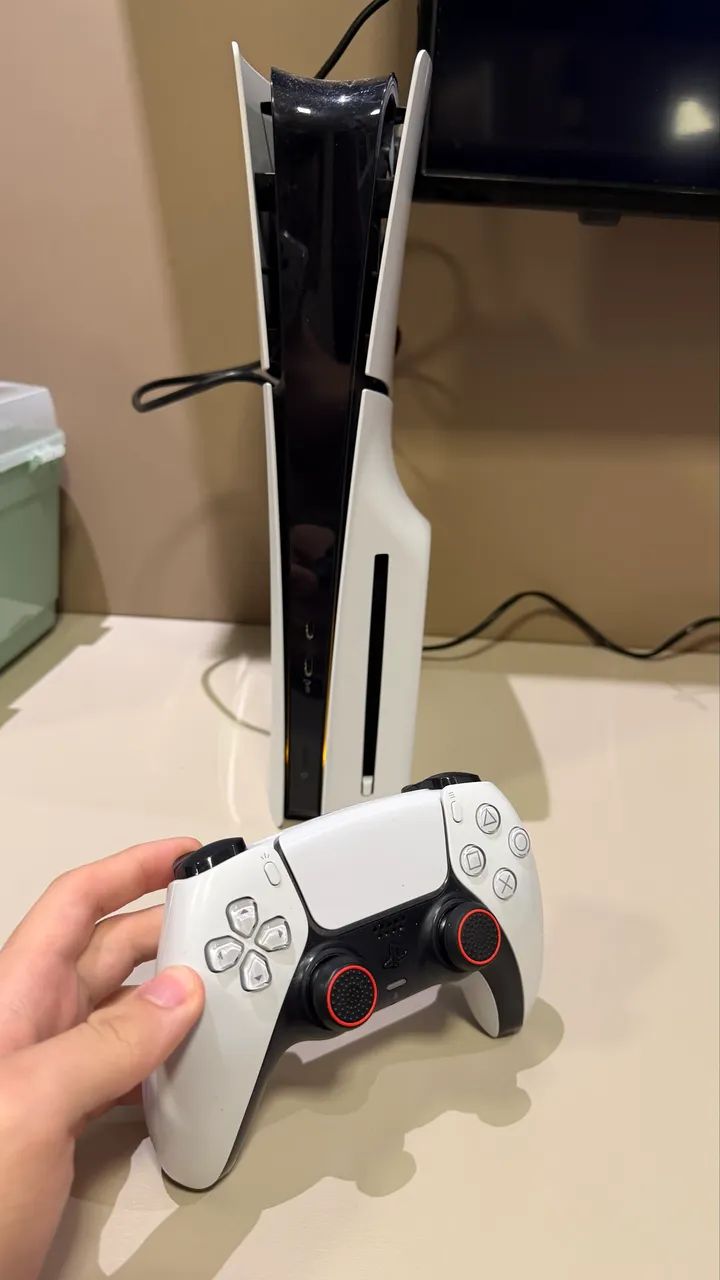 PS5 SLIM COM LEITOR + 1TB - Foto 2